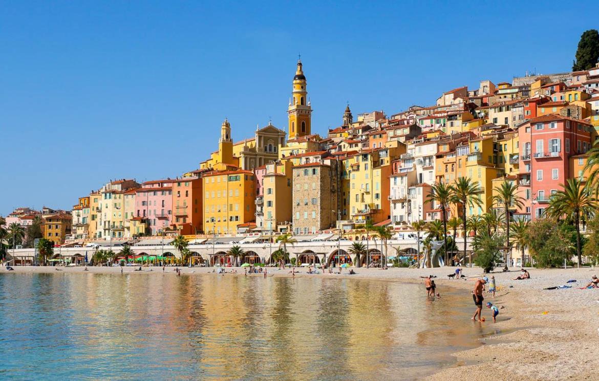 Ferienwohnung Patio De La Pietonne Menton Exterior foto